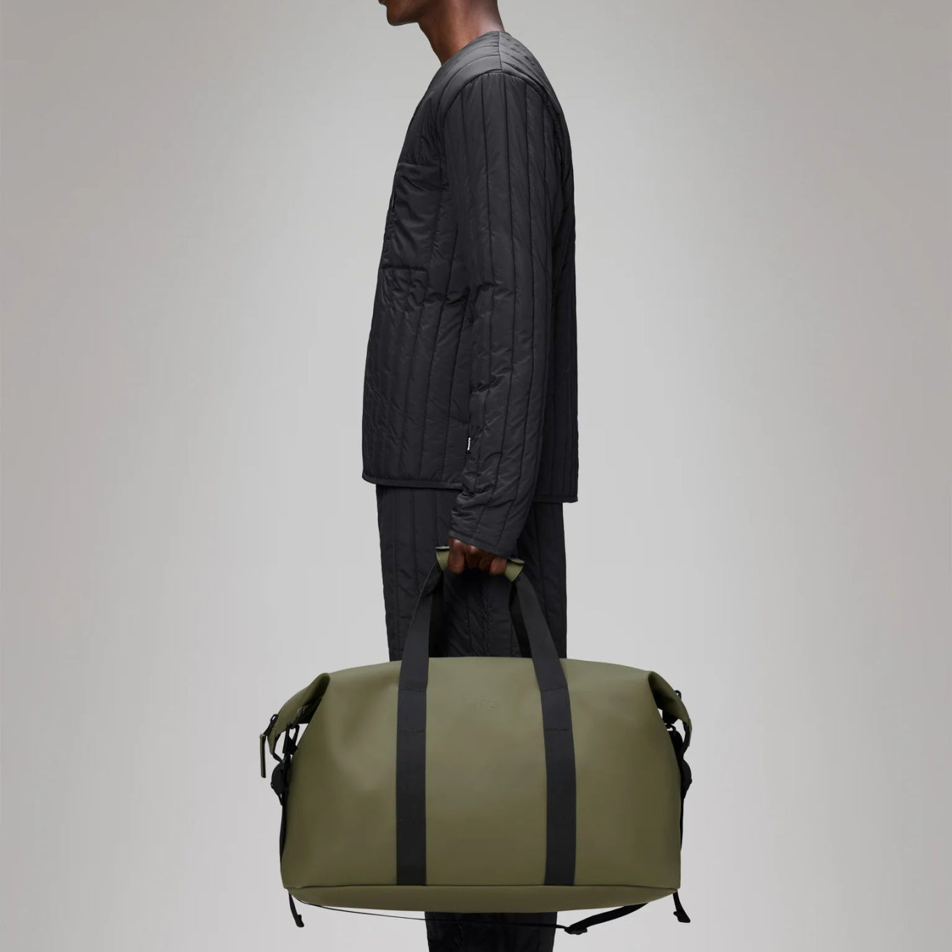 Rains Hilo Weekend Bag W3 Marsh - Steranko Clothing Manchester