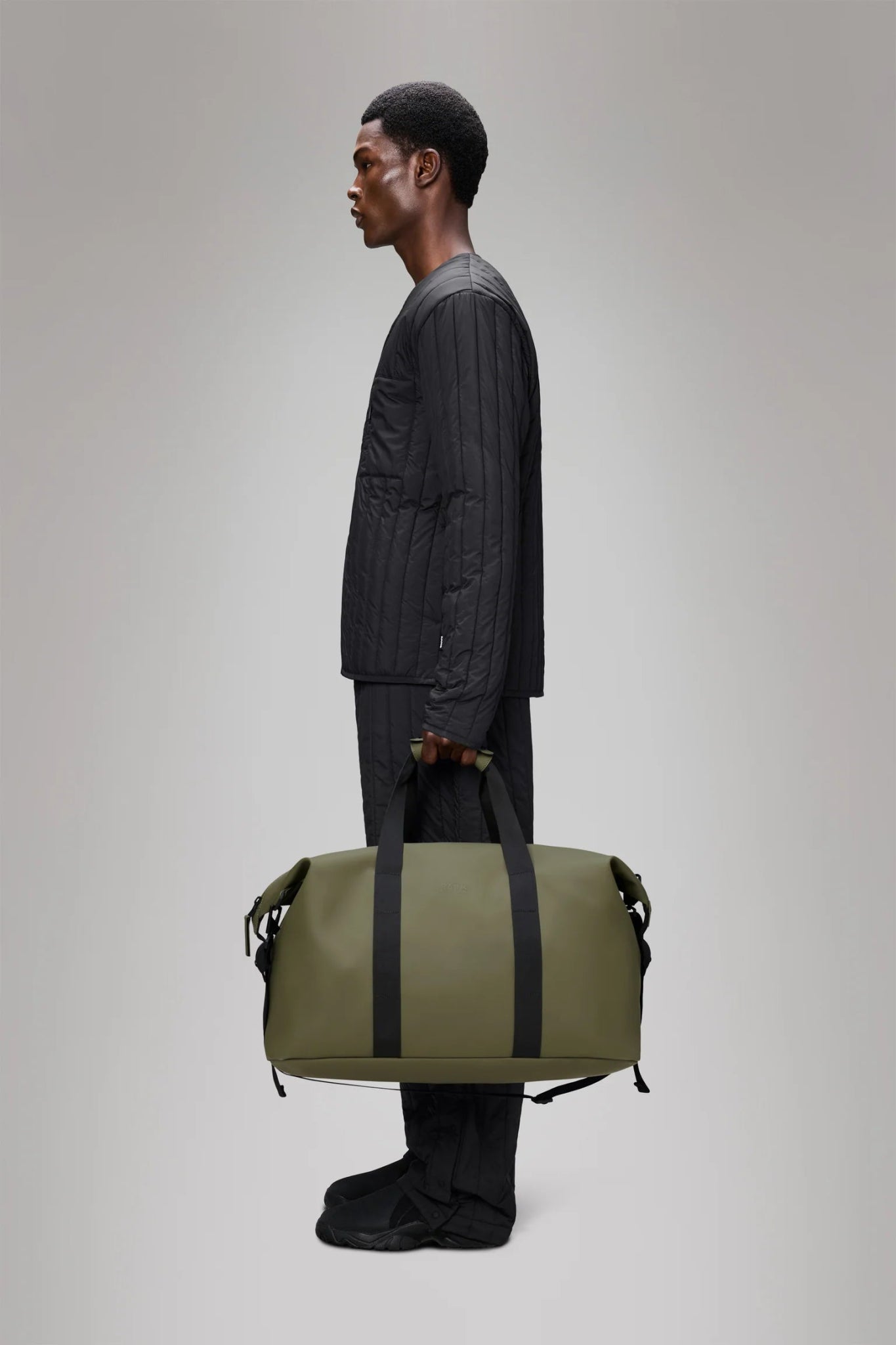 Rains Hilo Weekend Bag W3 Marsh - Steranko Clothing Manchester