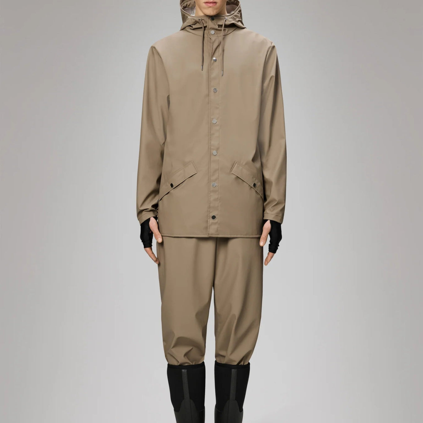 Rains Jacket W3 Beige - Steranko Clothing Manchester