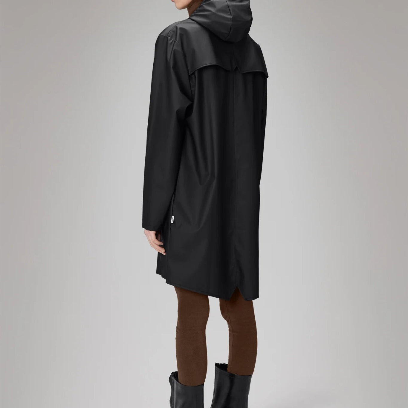 Rains Long Jacket W3 Black - Steranko Clothing Manchester