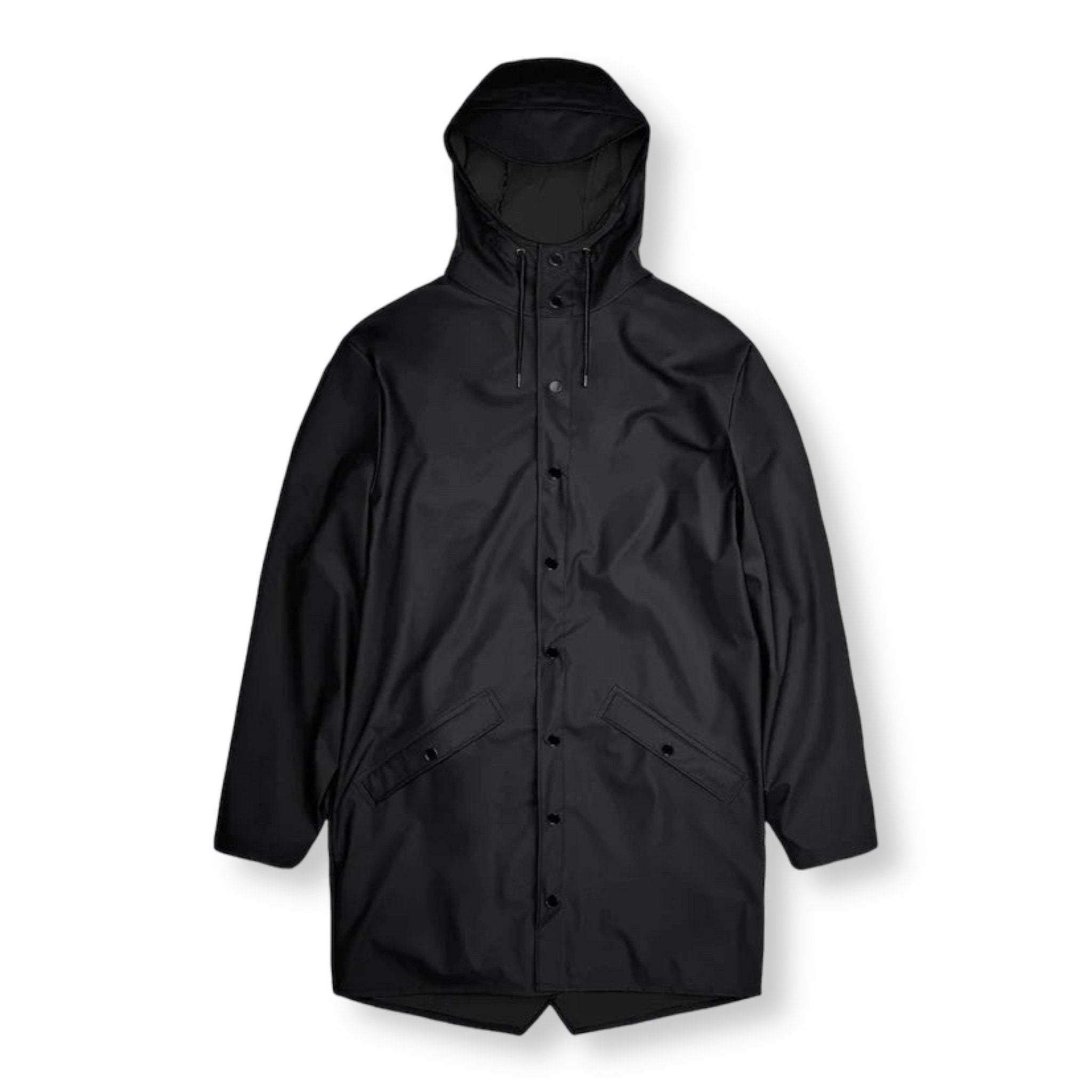 Rains Long Jacket W3 Black - Steranko Clothing Manchester