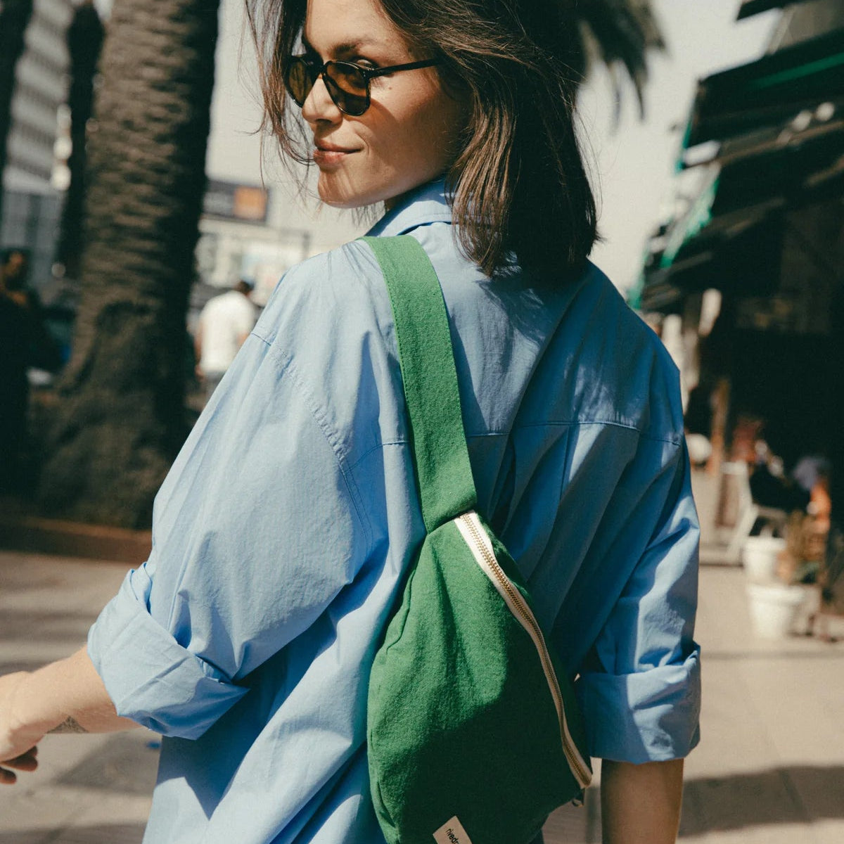 Rivedroit Custine XL Waist Bag Palm Green - Steranko Clothing Manchester