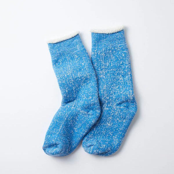 Rototo Double Face Crew Socks Bue - Steranko Clothing Manchester