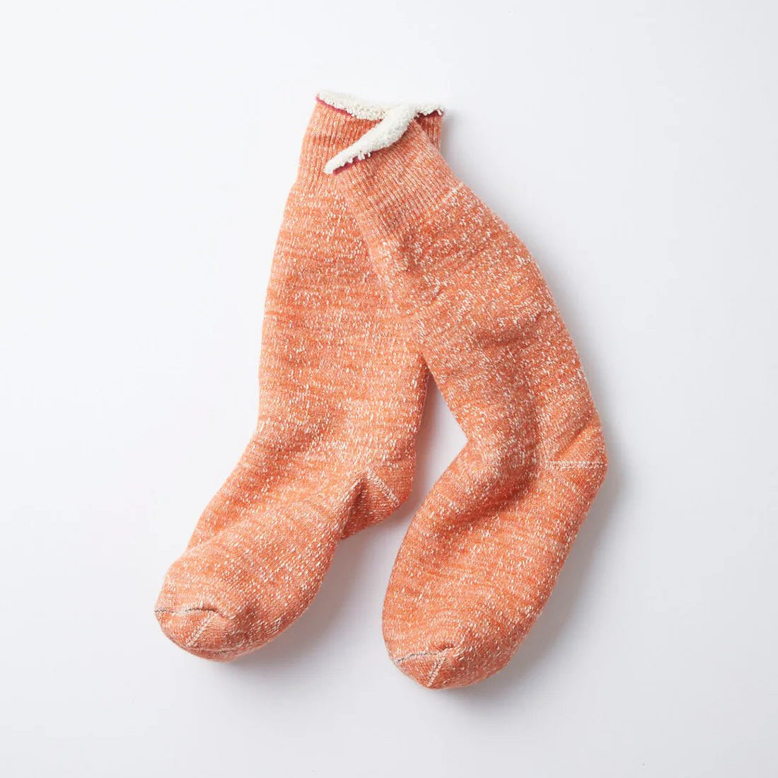 Rototo Double Face Crew Socks Orange - Steranko Clothing Manchester