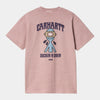 Carhartt Duckin' T-Shirt Garment Dyed Glassy Pink