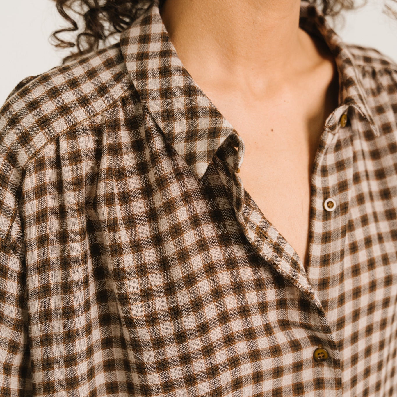 Sacrecoeur Ali Blouse Check Multi - Steranko Clothing Manchester