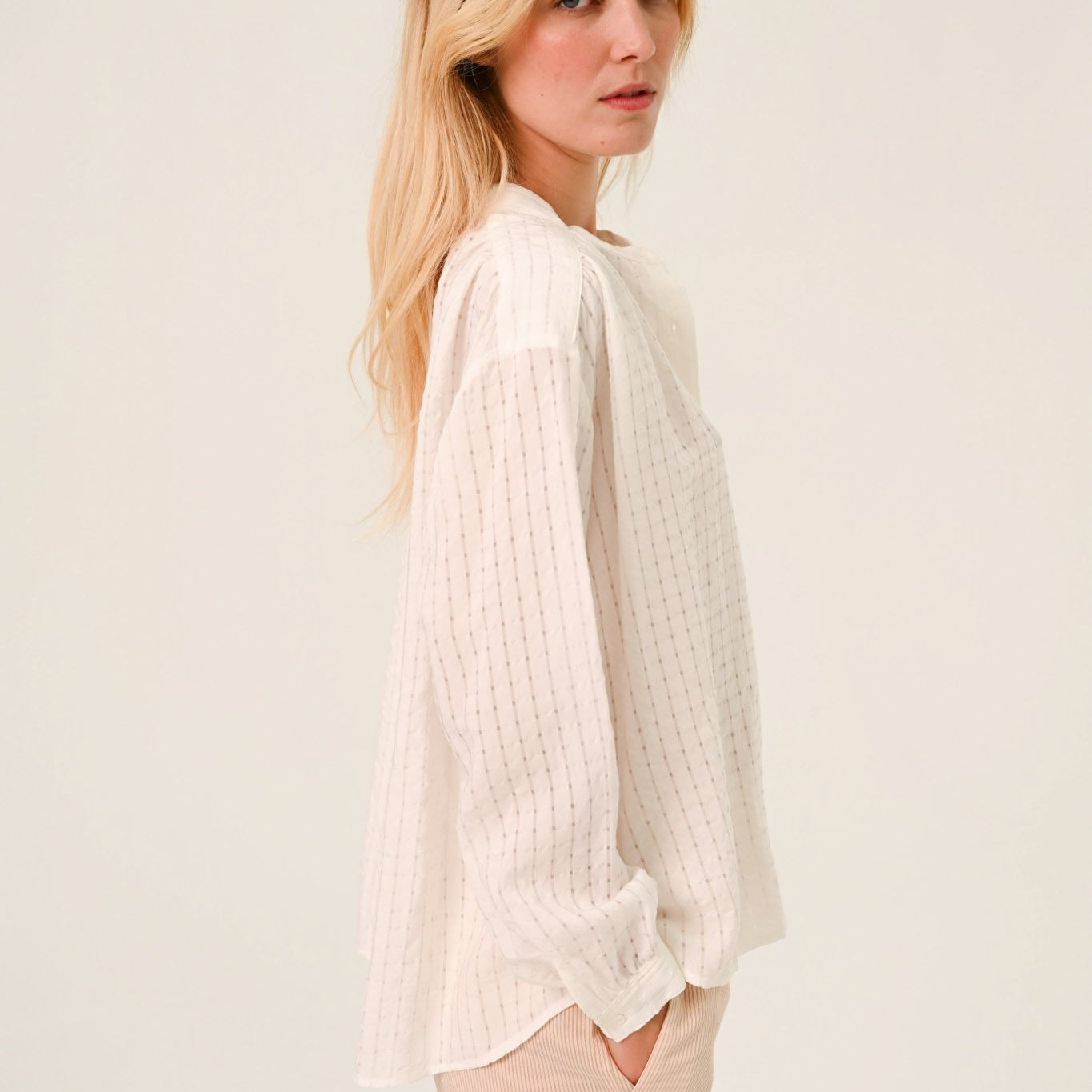 Sacrécoeur Ella Blouse White - Steranko Clothing Manchester