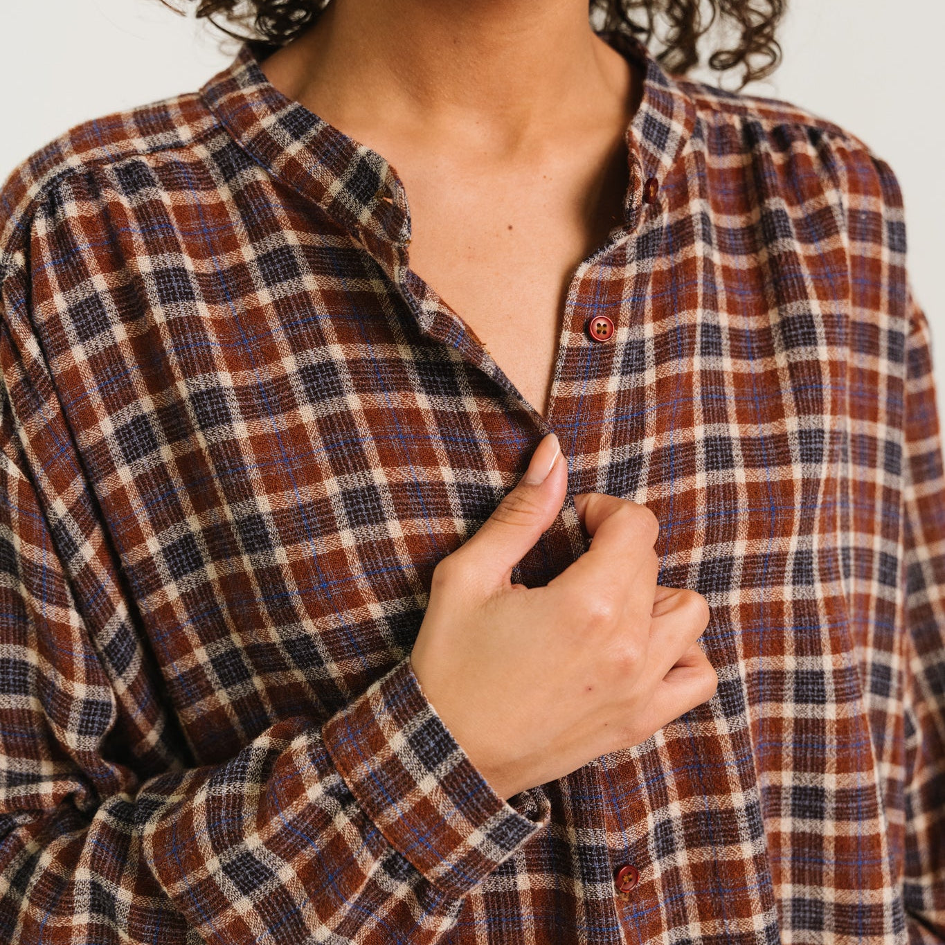 Sacrecoeur Ella Wool Blouse Multi - Steranko Clothing Manchester