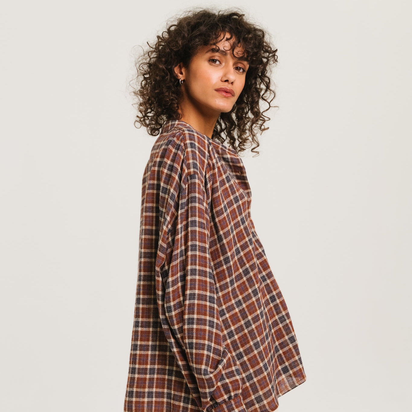 Sacrecoeur Ella Wool Blouse Multi - Steranko Clothing Manchester