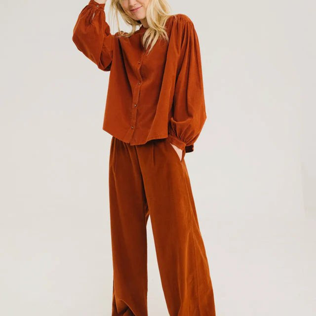 Sacrecoeur Giannita Blouse Java - Steranko Clothing Manchester