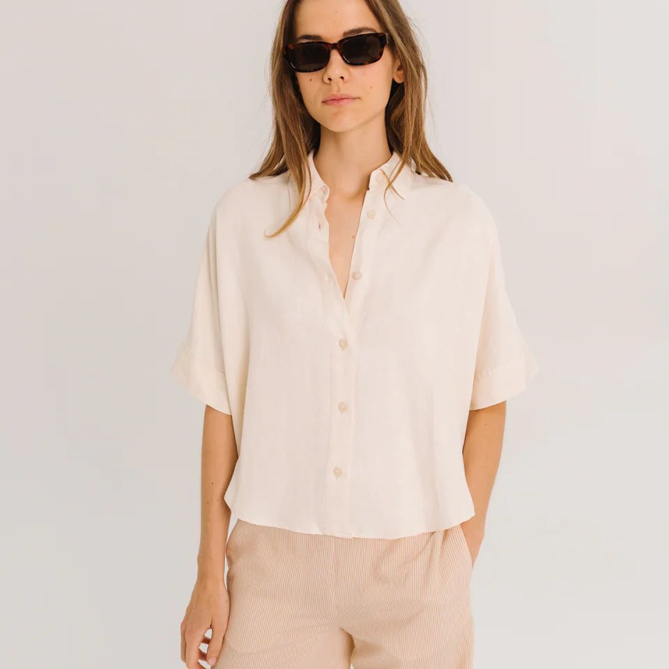 Sacrécoeur Ines Shirt Sand - Steranko Clothing Manchester