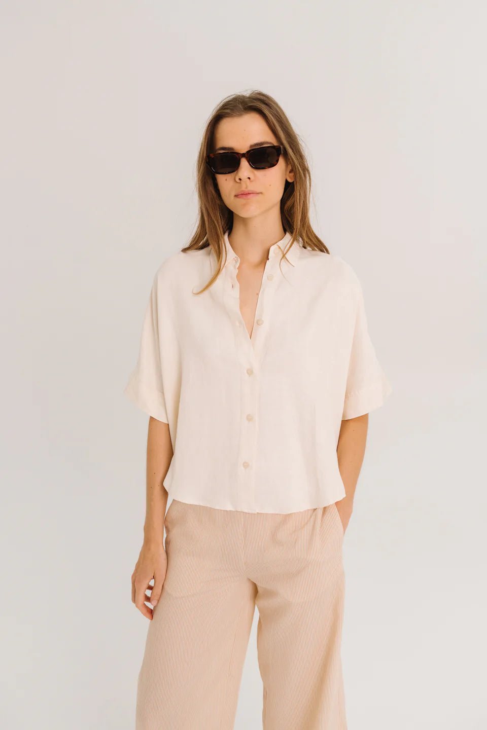 Sacrécoeur Ines Shirt Sand - Steranko Clothing Manchester