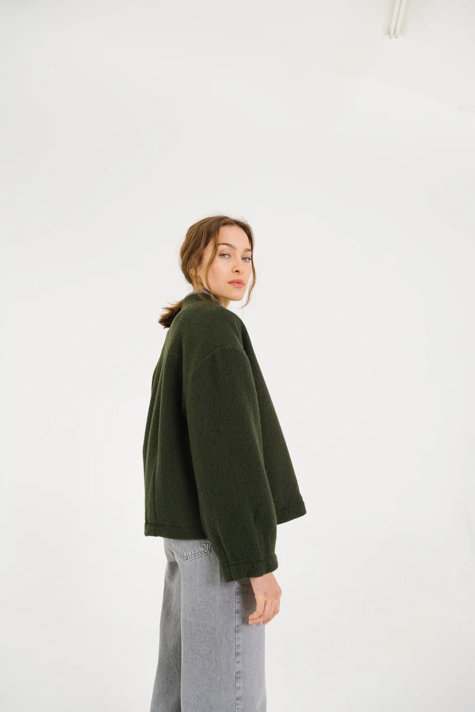 Sacrecoeur Jay Jacket Green - Steranko Clothing Manchester