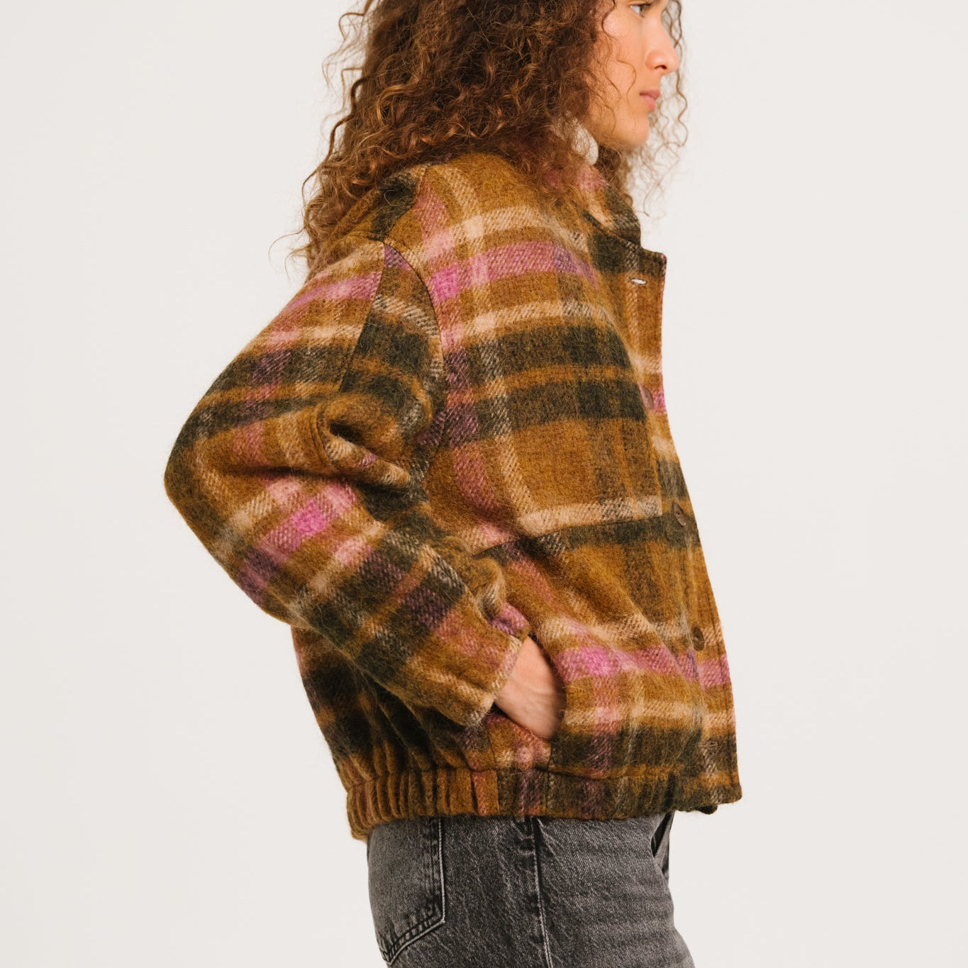 Sacrecoeur Lison Wool Jacket Multico - Steranko Clothing Manchester