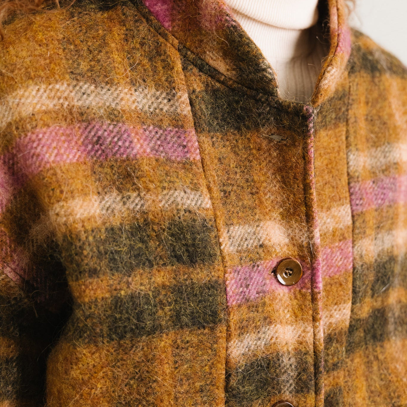Sacrecoeur Lison Wool Jacket Multico - Steranko Clothing Manchester