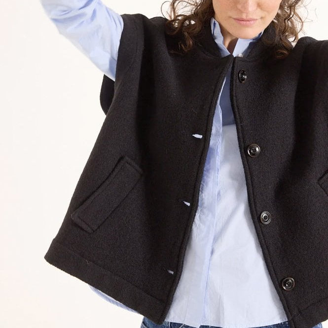 Sacrecoeur Sonny Vest Black - Steranko Clothing Manchester