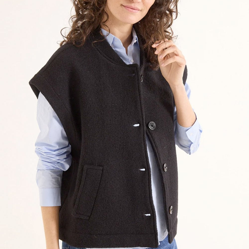 Sacrecoeur Sonny Vest Black - Steranko Clothing Manchester