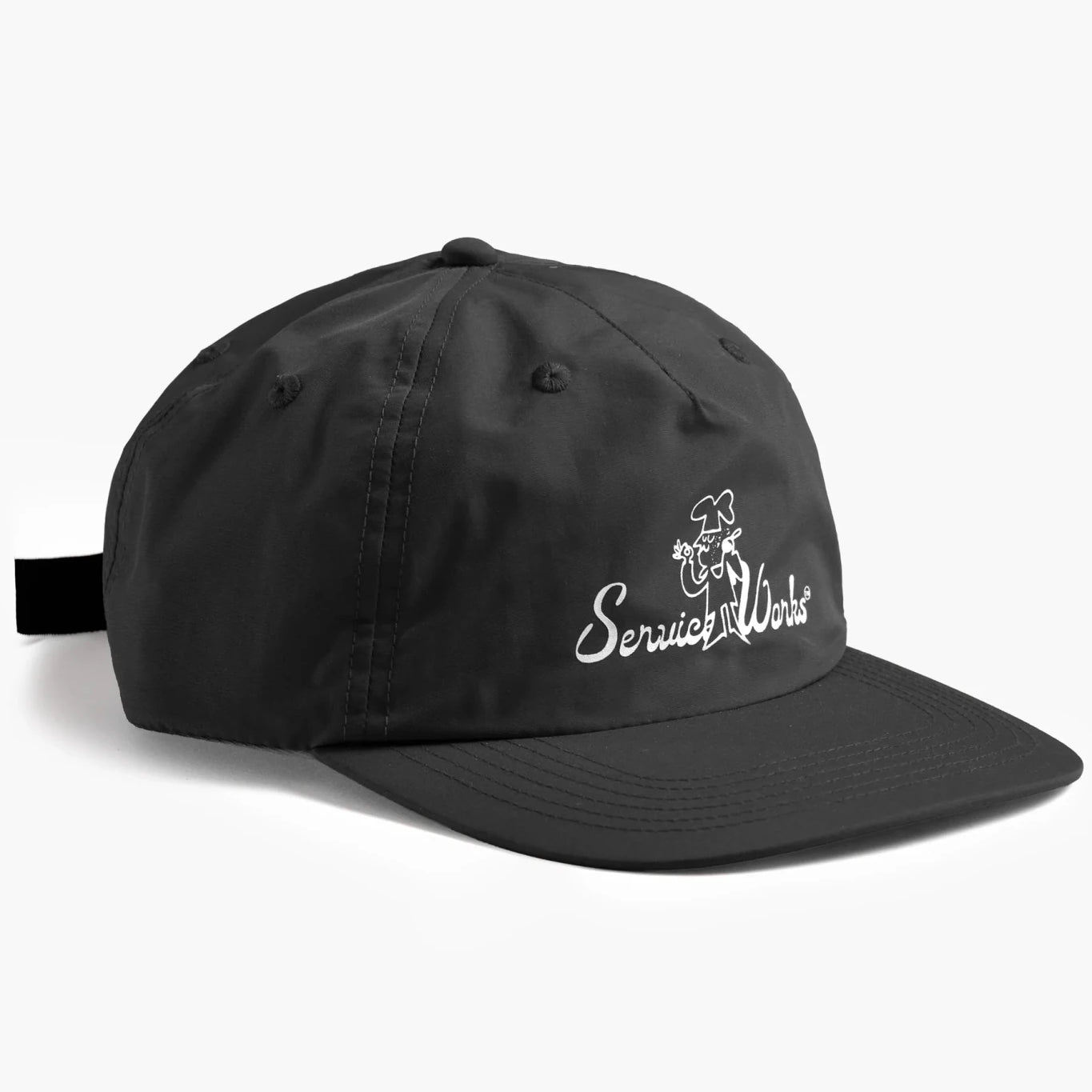Service Works Chef's Kiss Cap Black - Steranko Clothing Manchester