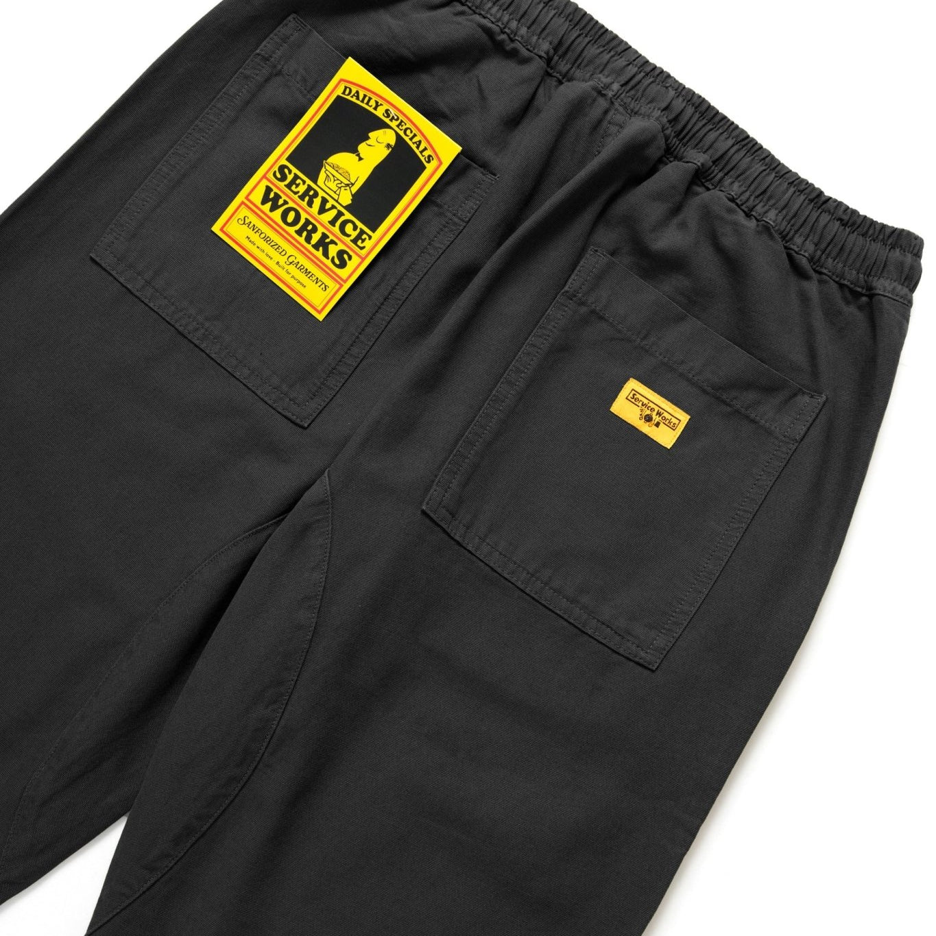 Service Works Classic Chef Pant Black - Steranko Clothing Manchester