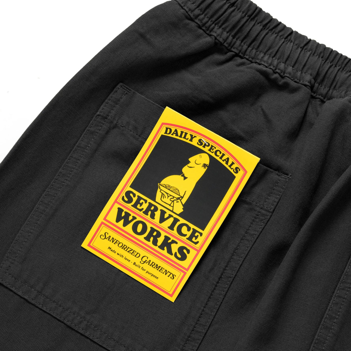 Service Works Classic Chef Pant Black - Steranko Clothing Manchester