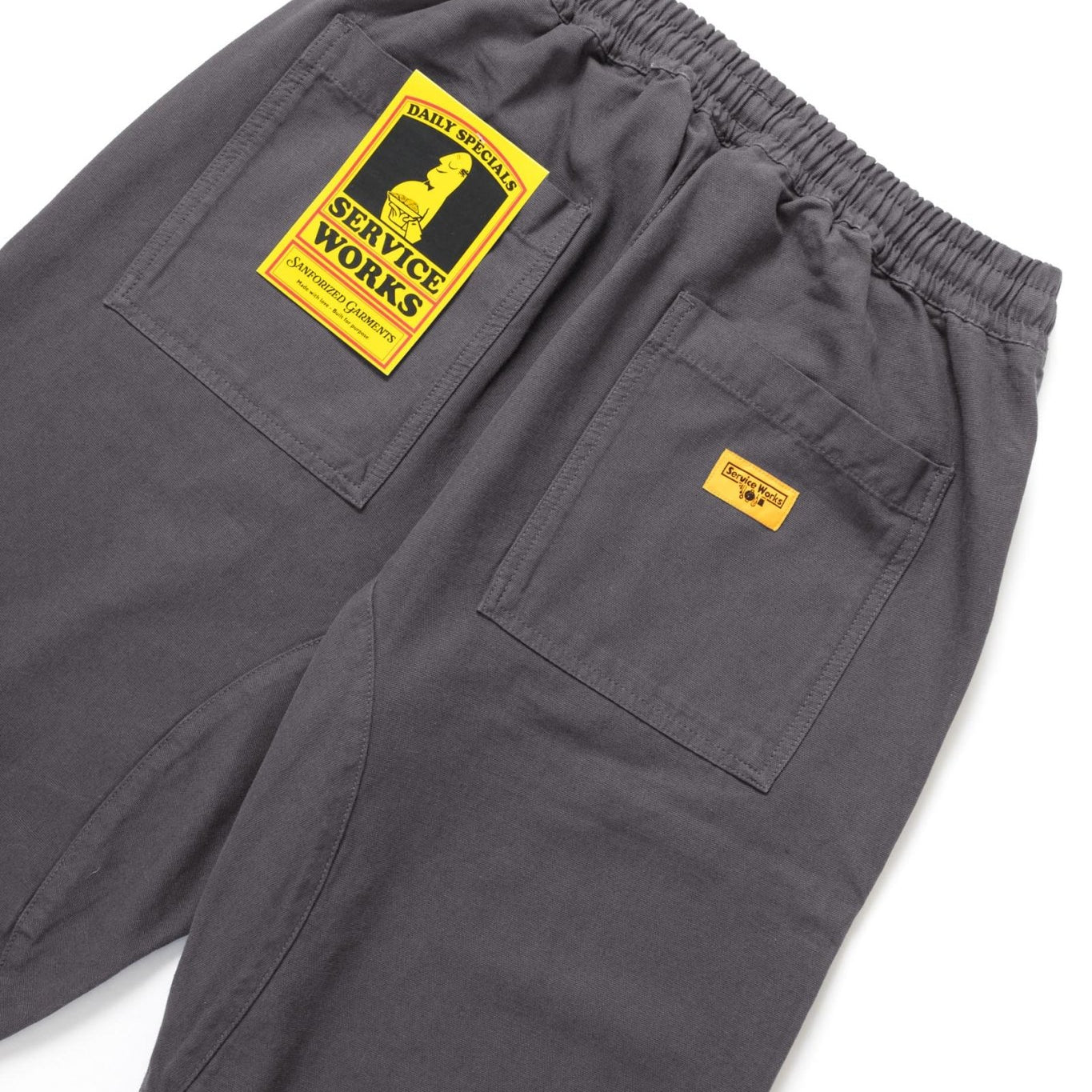 Service Works Classic Chef Pant Grey - Steranko Clothing Manchester