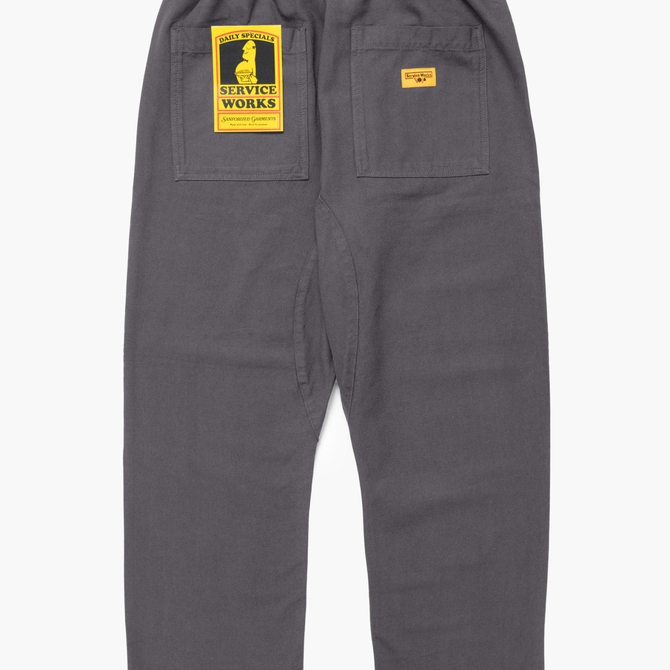 Service Works Classic Chef Pant Grey - Steranko Clothing Manchester