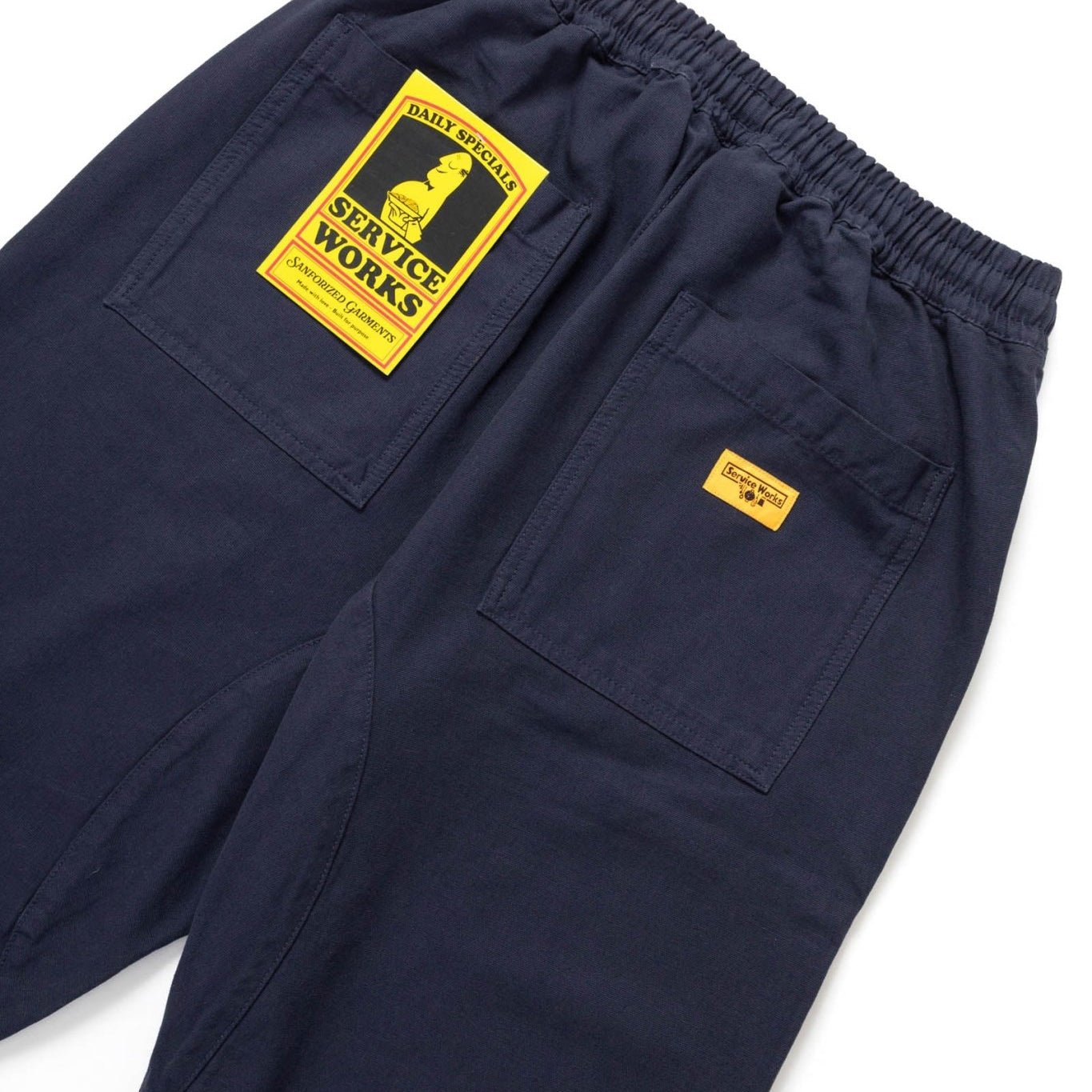 Service Works Classic Chef Pant Navy - Steranko Clothing Manchester
