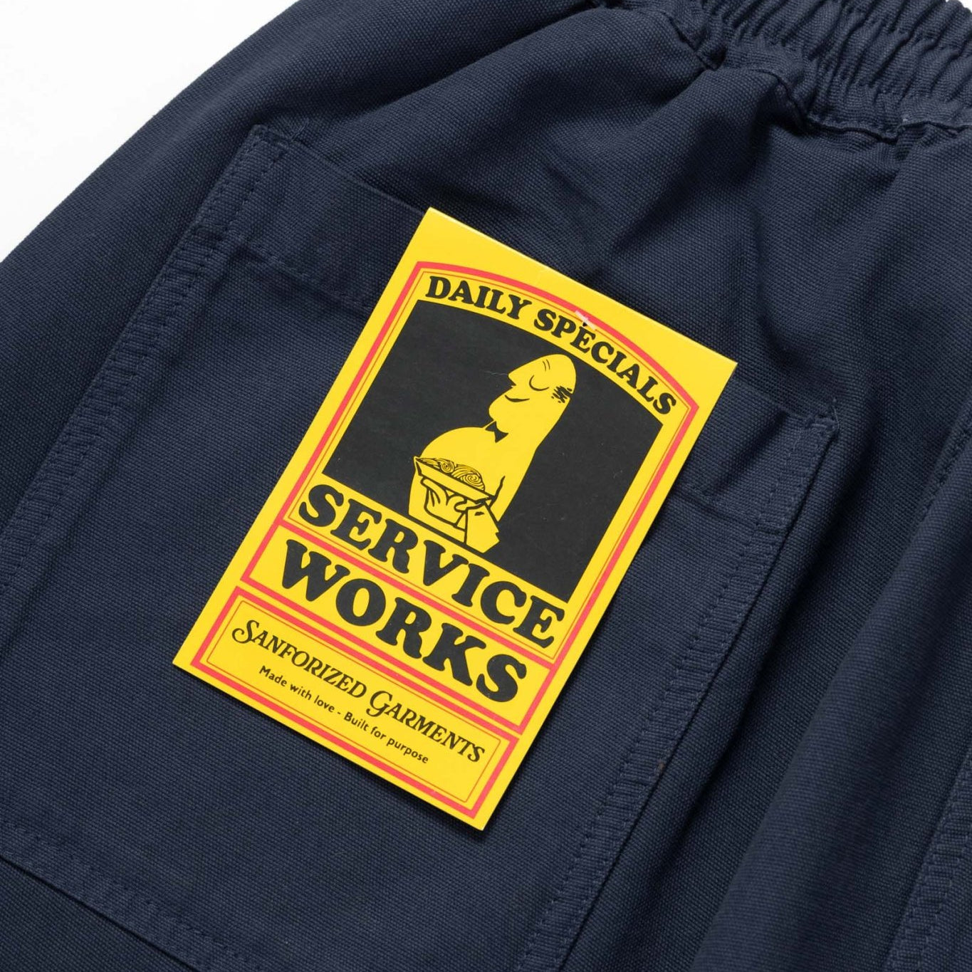 Service Works Classic Chef Pant Navy - Steranko Clothing Manchester