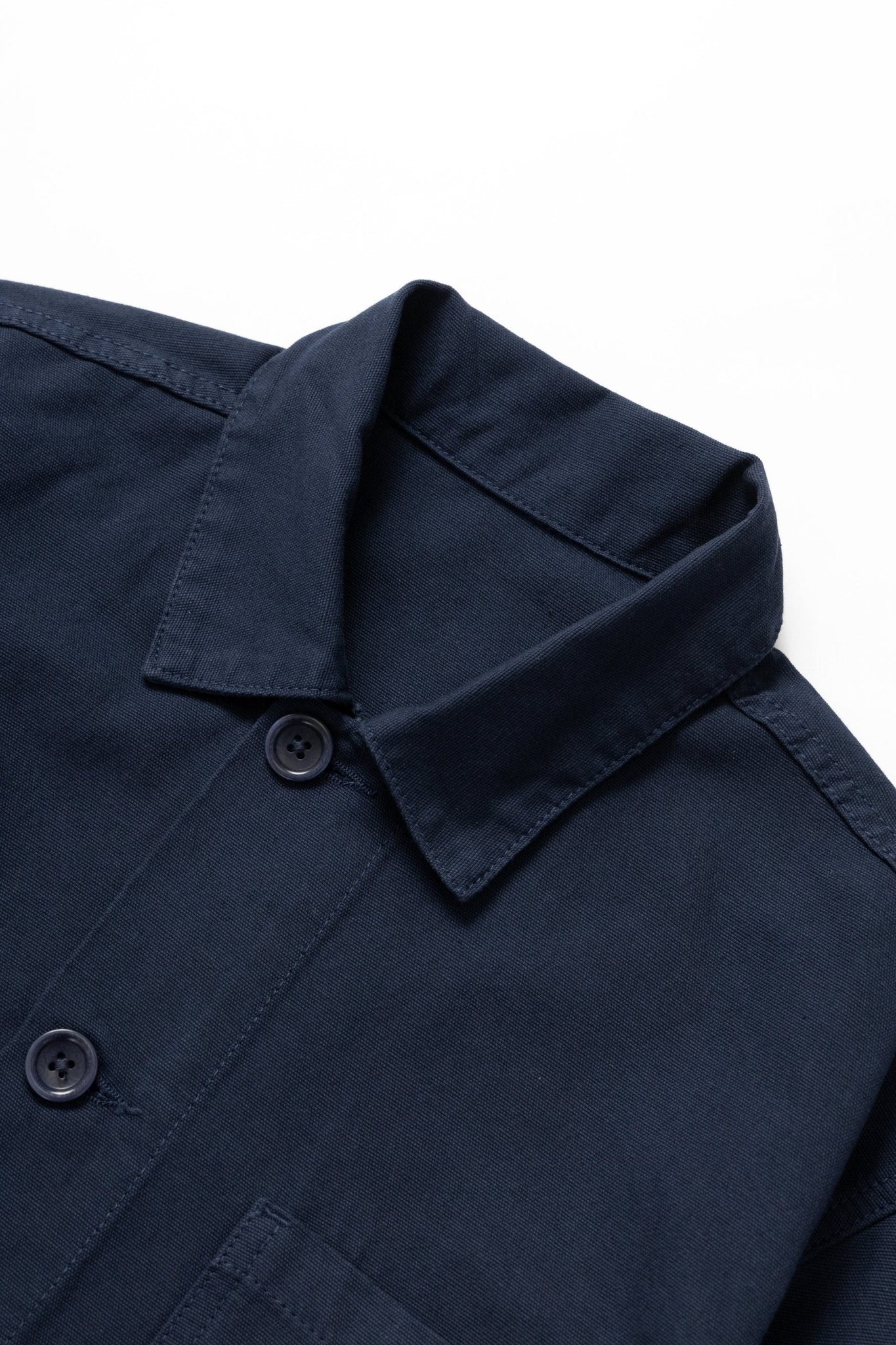 Service Works Classic Chore Shirt Dark Navy - Steranko Clothing Manchester