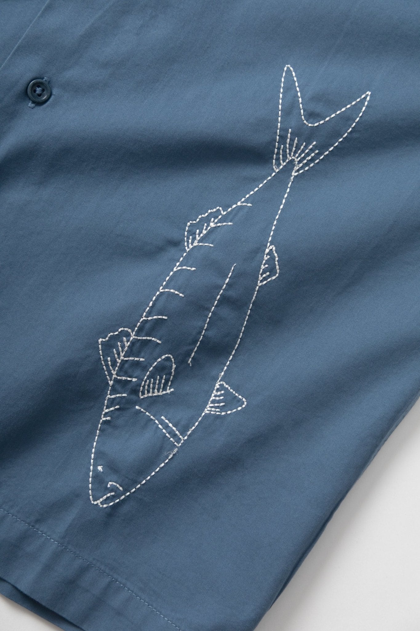 Service Works Mackerel Shirt Slate - Steranko Clothing Manchester