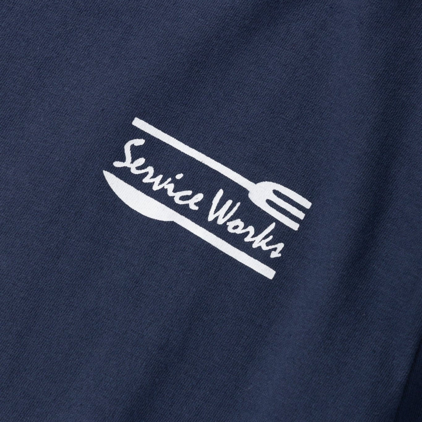 Service Works Milos Tee Navy - Steranko Clothing Manchester