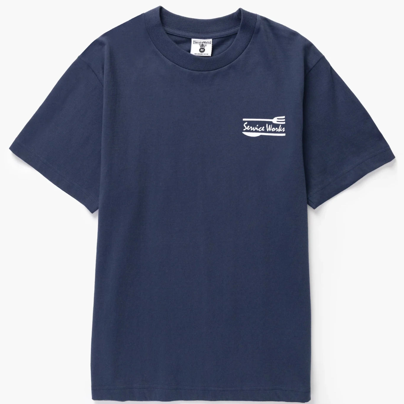 Service Works Milos Tee Navy - Steranko Clothing Manchester