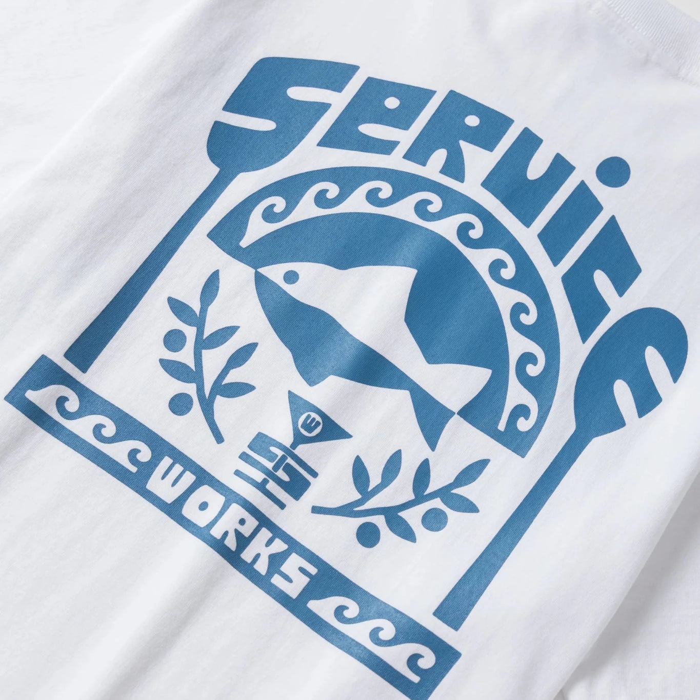 Service Works Milos Tee White - Steranko Clothing Manchester