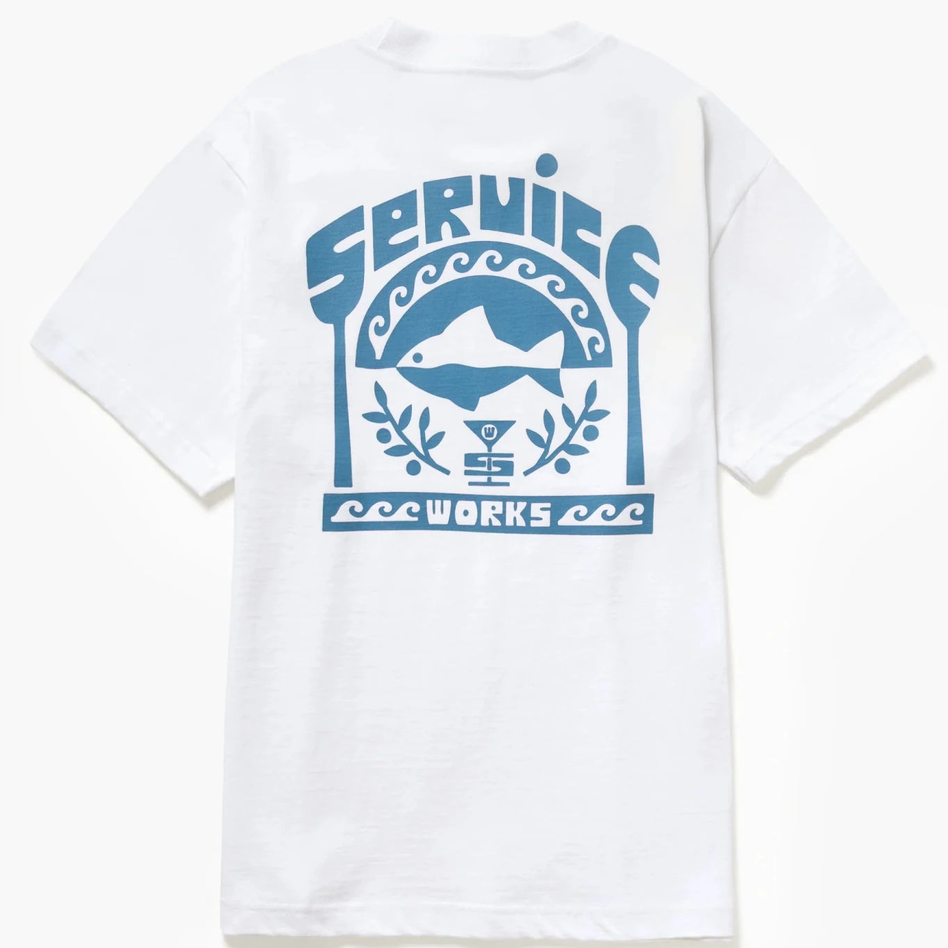 Service Works Milos Tee White - Steranko Clothing Manchester