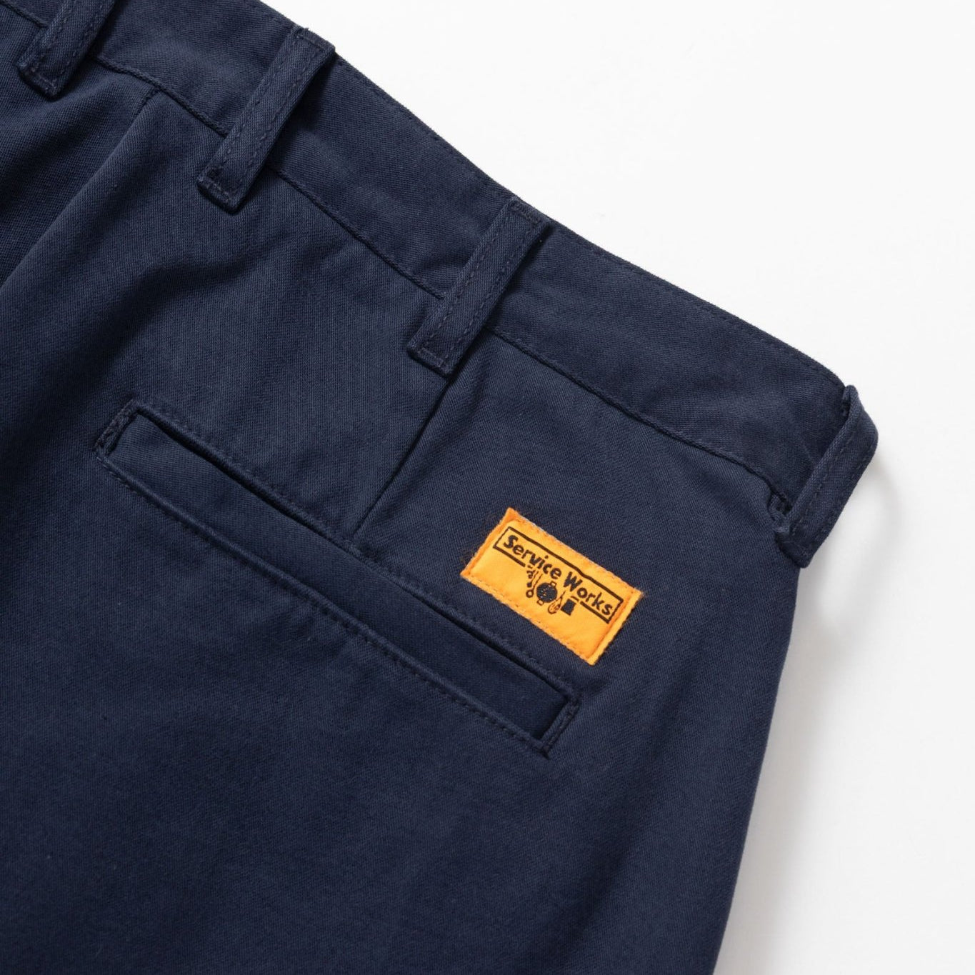Service Works Moleskin Part Timer Pant Dark Navy - Steranko Clothing Manchester