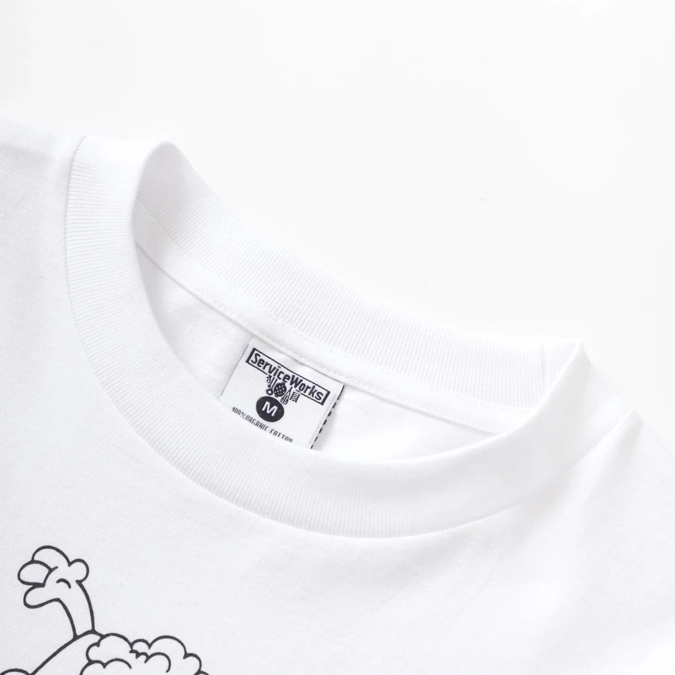 Service Works Pots & Pans Tee White - Steranko Clothing Manchester