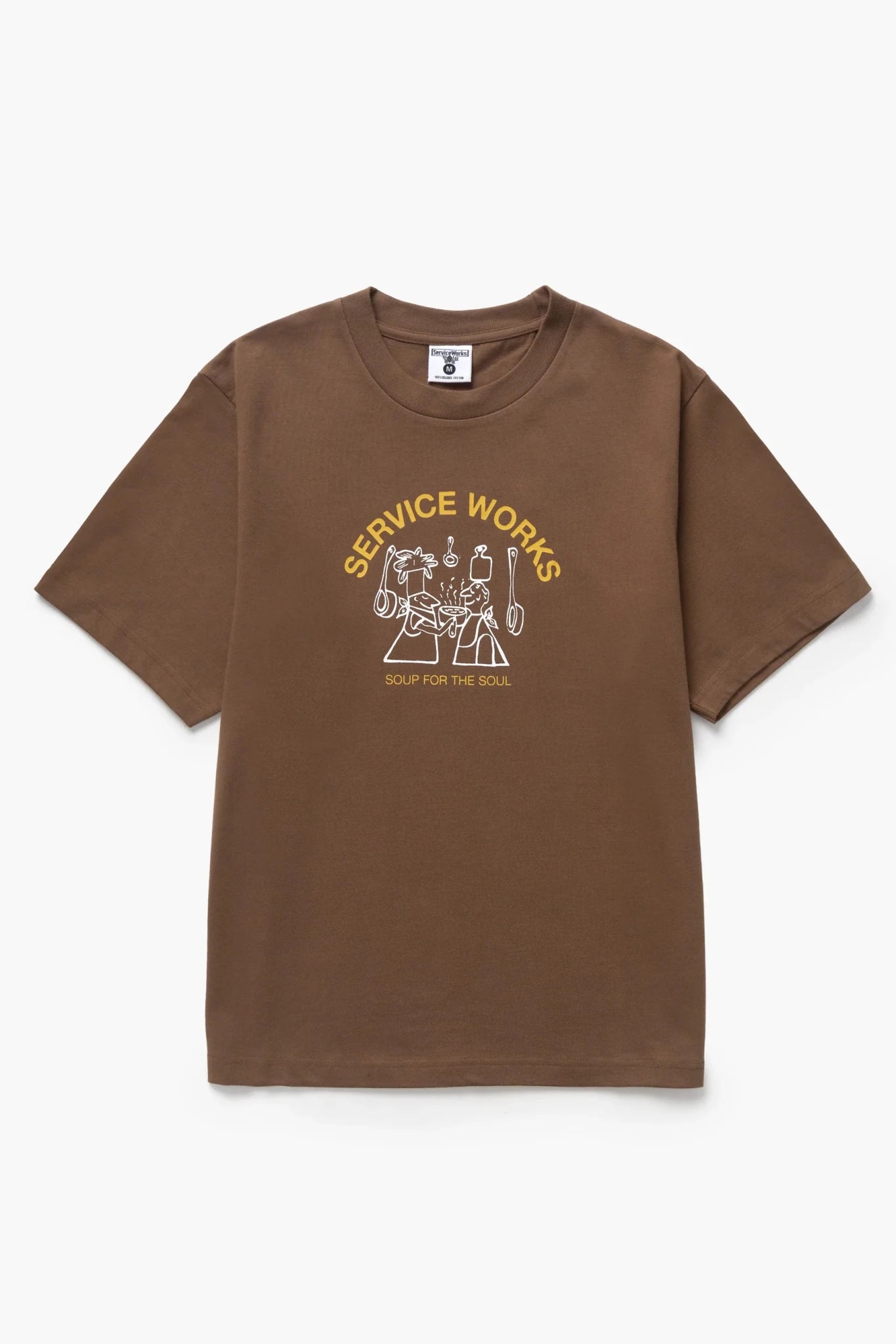 Service Works Soup For The Soul T-Shirt Bark - Steranko Clothing Manchester