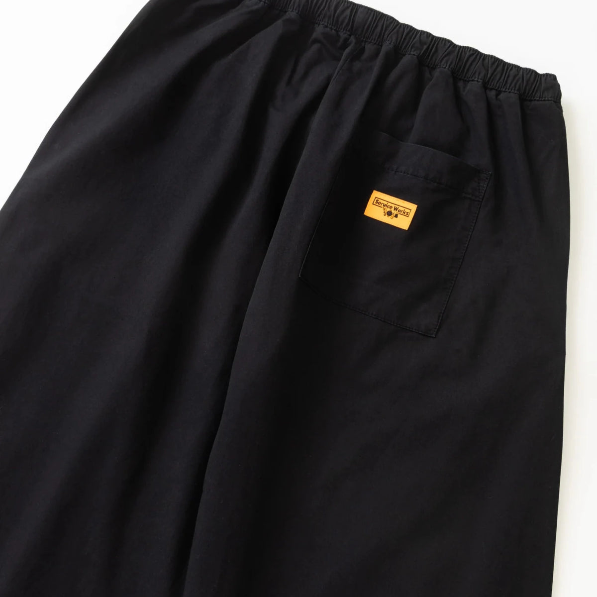 Service Works Tech Twill Easy Chef Pants Black - Steranko Clothing Manchester