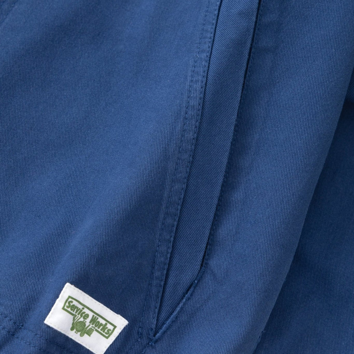 Service Works Twill Work Jacket Blue - Steranko Clothing Manchester