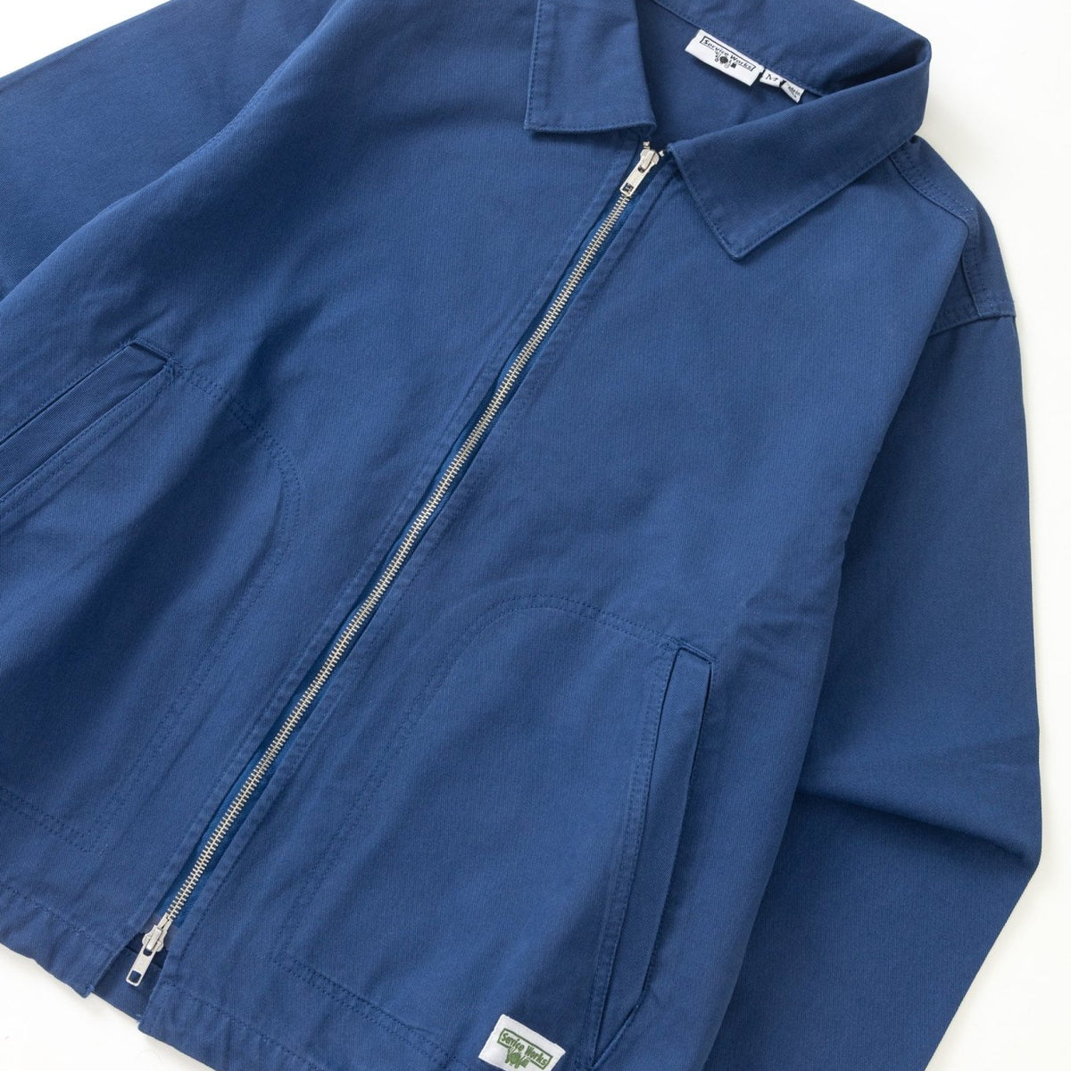 Service Works Twill Work Jacket Blue - Steranko Clothing Manchester