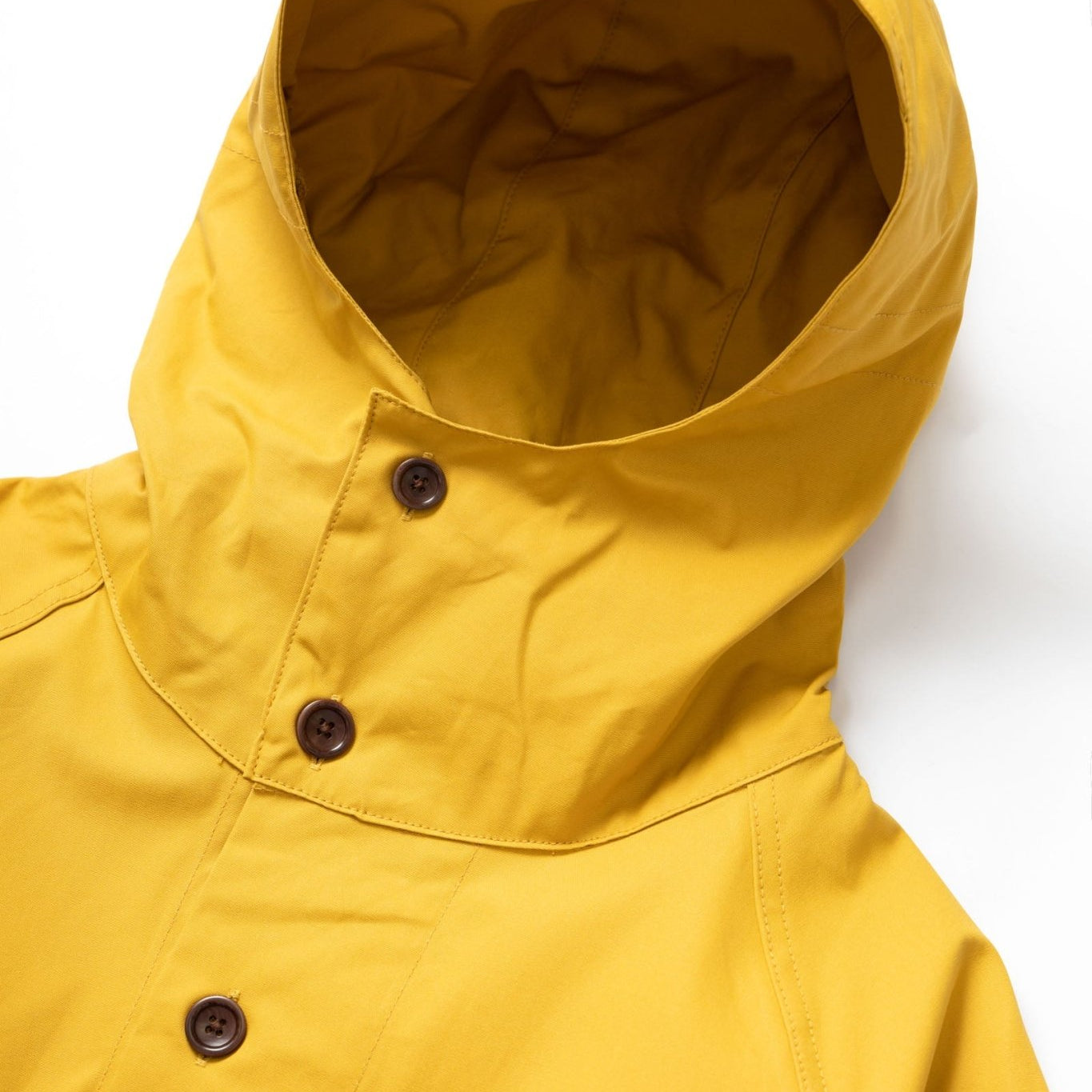 Service Works Waxed Cotton Allotment Parka Ochre - Steranko Clothing Manchester