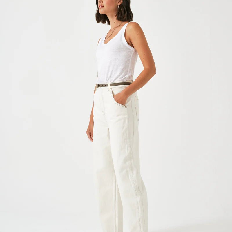 Seventy + Mochi Bo Jean Ecru - Steranko Clothing Manchester