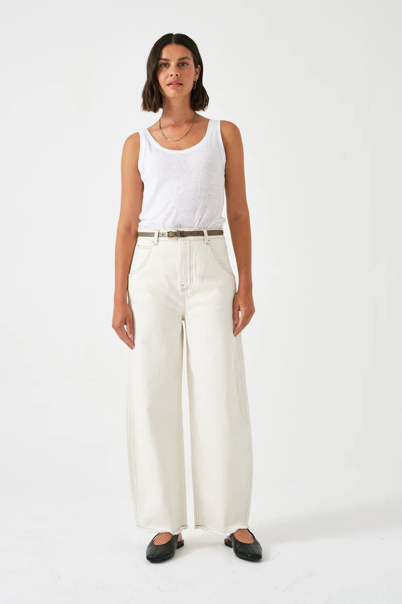 Seventy + Mochi Bo Jean Ecru - Steranko Clothing Manchester