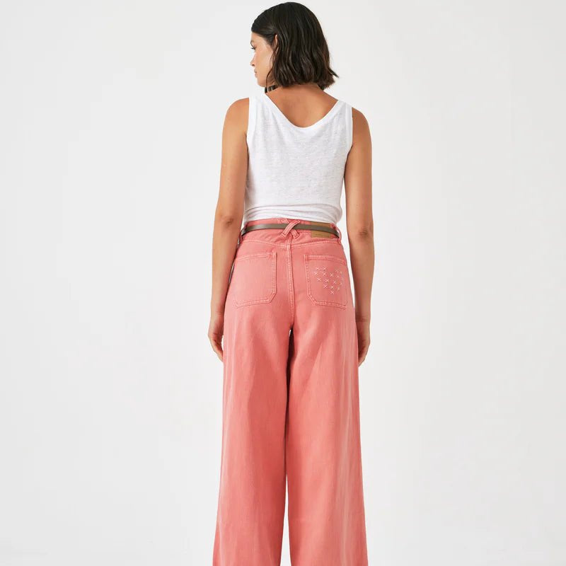 Seventy + Mochi Dear Bay Jean Mineral Red - Steranko Clothing Manchester