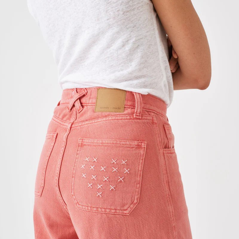 Seventy + Mochi Dear Bay Jean Mineral Red - Steranko Clothing Manchester