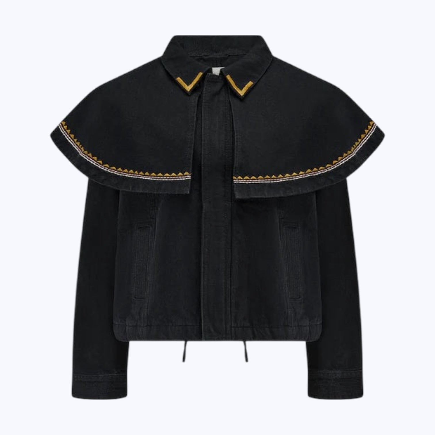 Seventy & Mochi Fara Jacket Washed Black - Steranko Clothing Manchester