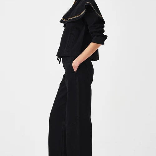 Seventy & Mochi Fara Jacket Washed Black - Steranko Clothing Manchester