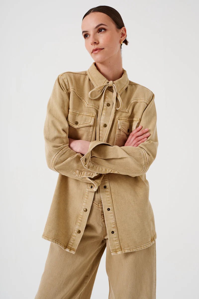 Seventy & Mochi Mia Shirt Desert Sand - Steranko Clothing Manchester