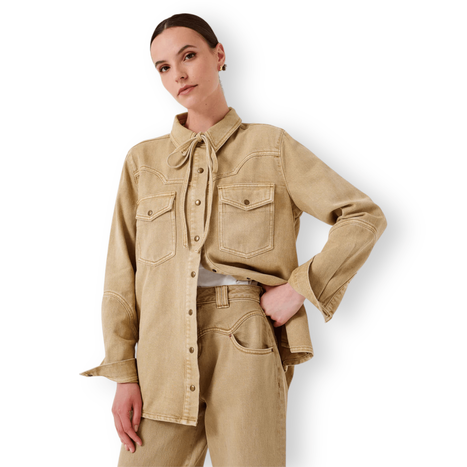 Seventy & Mochi Mia Shirt Desert Sand - Steranko Clothing Manchester