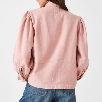 Seventy & Mochi Poet Blouse Peony Pink - Steranko Clothing Manchester